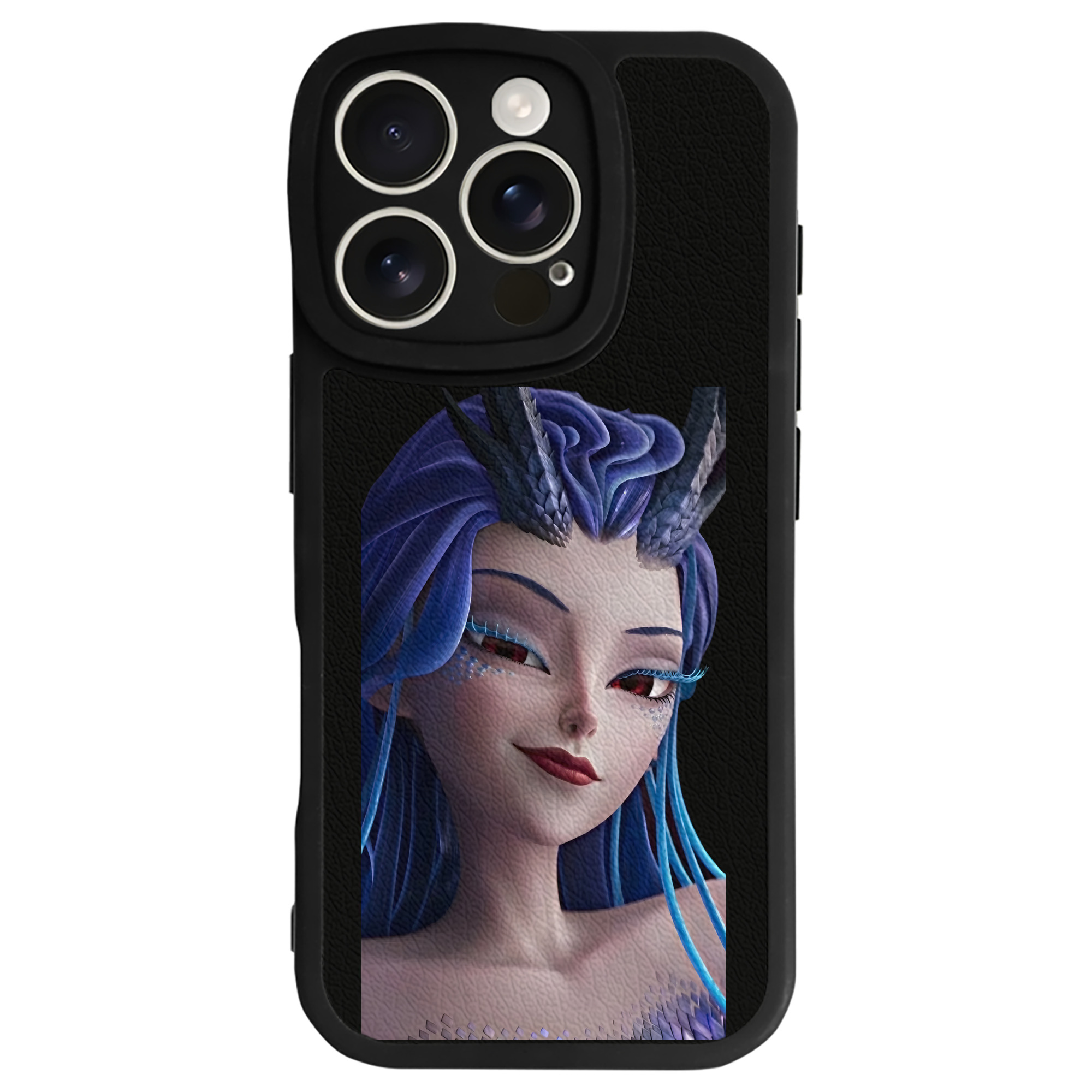 （画像用） Ne Zha 2 ナタ 魔童の大暴れ 【iPhone 16シリーズ対応】シリコンスマホケース（レザー調） 材質：シリコン